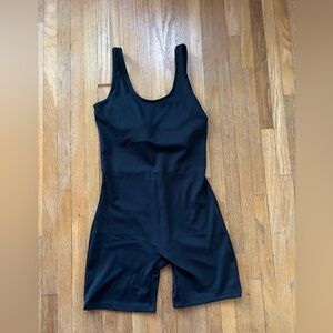 Girlfriend Collective Black Bodysuit